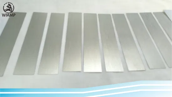 Placas de folha de molibdênio e tungstênio com preço de fábrica com espessura de 0,3 mm e 0,5 mm para lavadora a vácuo