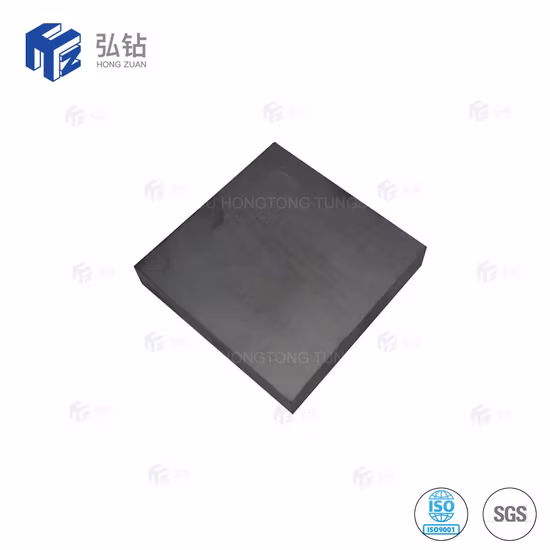 Grande placa de carboneto de tungstênio 300X300X100mm